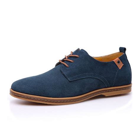Mens New Faux Suede Lace Up Casual Formal Office Work Lace
