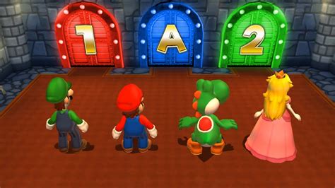 Mario Party 9 Minigames Mario Vs Luigi Vs Peach Vs Yoshi Master Cpu
