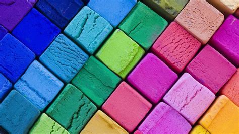 Multicolored Cubes Wallpaper Photography Wallpapers 23328