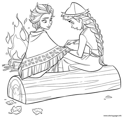 Elsa from frozen 2 coloring page 21 Sites With Frozen 2 Coloring Pages For Free - The Moms Buzz