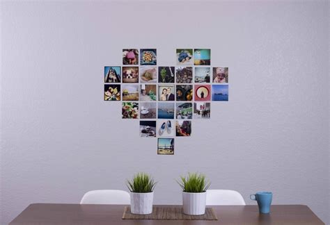 Obwohl stilvolle designs spaß machen, ist es manchmal auch wichtig, schlanke unternehmensdesigns in ihre arbeit fotorahmen collage style. Fotowand Herz selber machen - So dekorieren Sie Ihr Zimmer ...