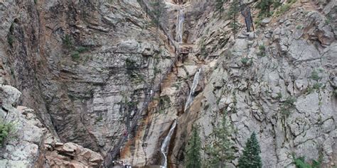 Seven Falls Colorado Springs Waterfalls Hiking Dazzling Lights
