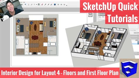 Sketchup Interior Design For Layout 4 Creating Our First Floor Plan