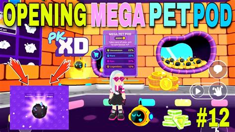 Opening Mega Pet Pot In Pkxd Game Legendary Pet Pot Black Panther In