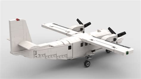 Lego Moc De Havilland Canada Dhc Twin Otter By Redrado Rebrickable Build With Lego