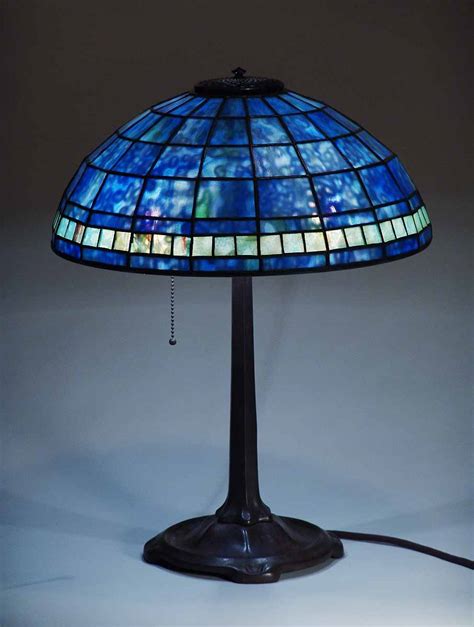 Tiffany Lamp 16 Geometric Dome 1901