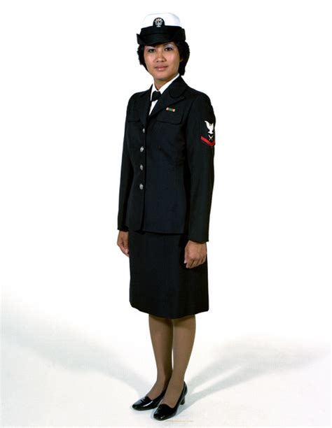 Uniform Service Dress Blue A Navy Enlisted Women Ranks E 1 Through