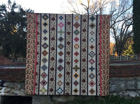 Pursuit Of Quilts Stars In A Time Warp Finish