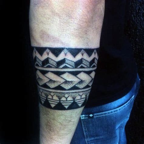 50 Tribal Armband Tattoo Designs For Men Masculine Ink Ideas