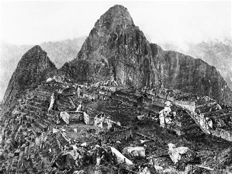 The First Photograph Upon Discovery Of Machu Picchu Mr Mehra