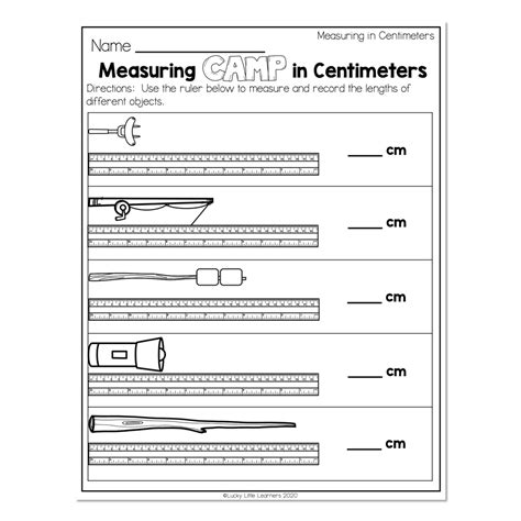 Compass Measuring Centimeters Free Math Worksheets Images
