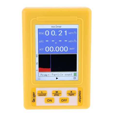 Br 9c 2 In 1 Nuclear Radiation Detector Geiger Counter Emf Meter