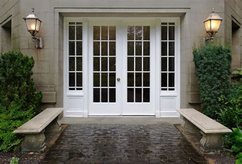 With their easily recognised classic styling or plain glazed panels, using double opening french patio doors can be the ideal solution for use both inside & outside your home. french doors with sidelights - Google Search | French ...