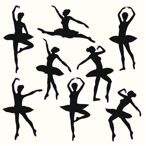 Ballerina Silhouette Illustrations Royalty Free Vector Graphics And Clip