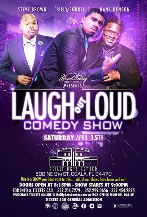 The Laugh Out Loud Comedy Show North Central Florida Fl Apr 15 2017