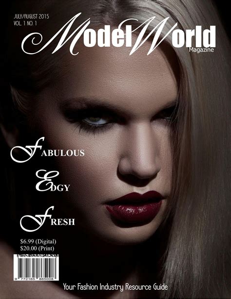 Model World Magazine Julyaugust 2015 Vol 1 Introductory Issue