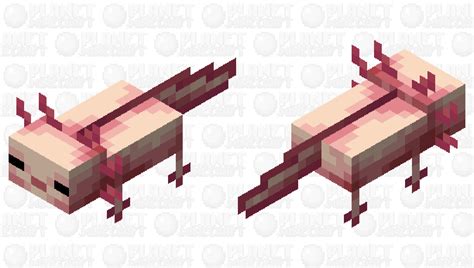 The Axolotl Remade Lucy Minecraft Mob Skin