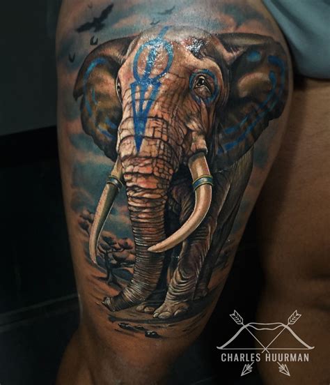 Tatoo Elephant Realistic Elephant Tattoo Elephant Tattoo Design