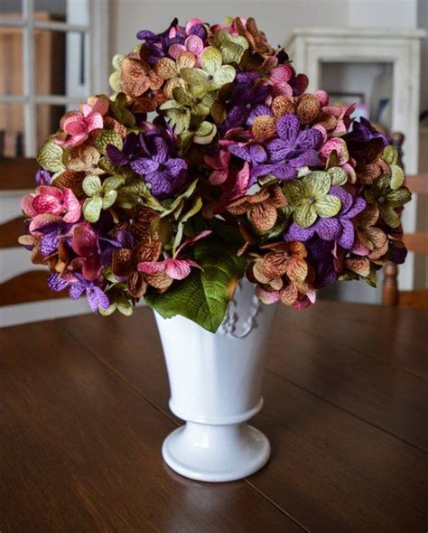 But it can make you go nuts when the blooms wilt an hour after they go in water. Spring Flowers | Artificial Flowers | Hydrangea Flowers ...