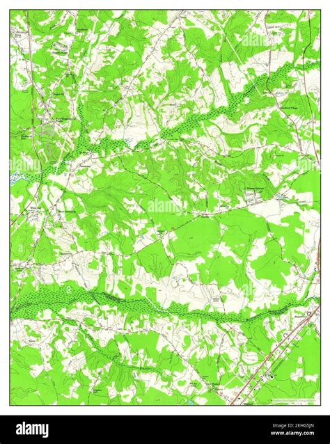 Piscataway Maryland Map 1957 124000 United States Of America By