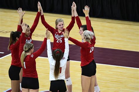 Nebraska Volleyball Third Time Hopefully A Charm Vs Wisconsin