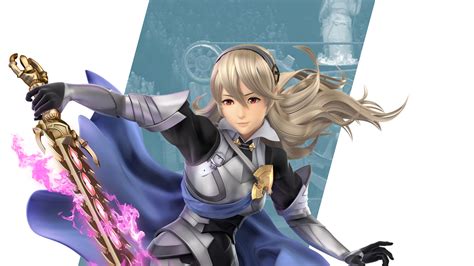 Super Smash Bros Ultimate Female Corrin Wallpapers Cat With Monocle