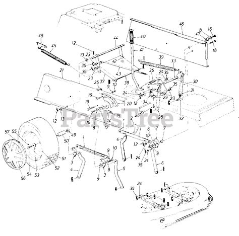 Mtd 130 704f Mtd Lawn Tractor 1990 Lawn Parts Lookup With Diagrams