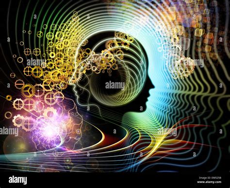 Energy Of Human Mind Stock Photo Alamy