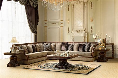 Luxurious Traditional Style Formal Living Room Set Hd 461