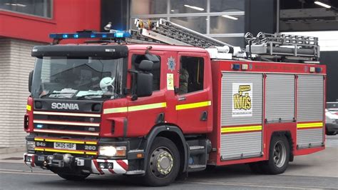 Merseyside Fire And Rescue Service Kirkdale Reserve Rescue Pump Turnout