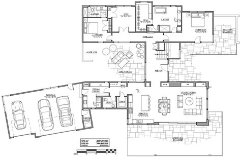 Ultra Modern H Shaped House Plan House Plans How To Plan Floor Plans