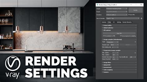 V Ray Render Settings Explained Learn It Once And For All Youtube