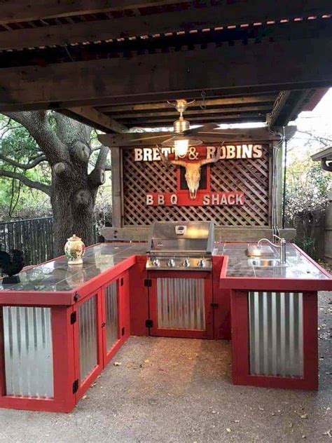 Rustic Outdoor Kitchen Ideas On A Budget