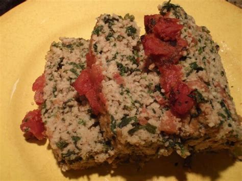 Meatloaf recipe originally published march 2018. Turkey Couscous Meatloaf Recipe | CDKitchen.com