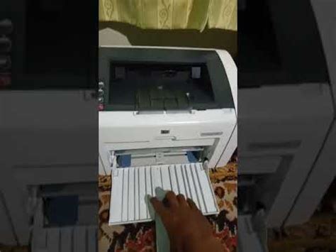 We will help you reset the settings, tell you about installing the software. Test Print With Printer Hp laserjet 1022. - YouTube