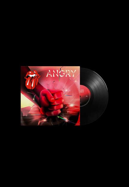 The Rolling Stones Angry Ten Inch Impericon En