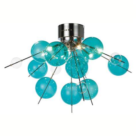 The 7 best ceiling fans for silent, powerful airflow. Teal ceiling light - 13 perfect decorations for rooms with ...