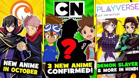 Crunchyroll New Anime In October Playverse Bringing Anime In Hindi 3 New Anime On Cni