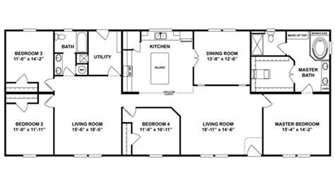 Sawyer | 2 beds · 2 baths · 1116 sqft. Mobile Home Layouts 14x70 - New Home Plans Design