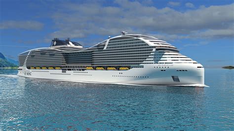 Msc Cruises Set To Design The Worlds Largest Cruise Ship