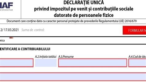 25 Mai Termen LimitĂ Pentru Depunerea DeclaraȚiei Unice Ziar Info