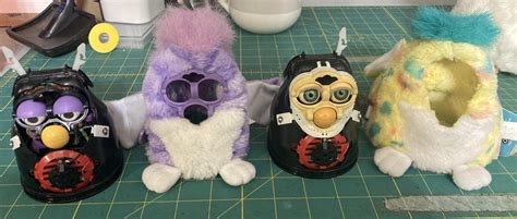 Cw Nekkid Furbies How Weird That One The Faceplate Came Off With The