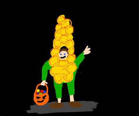 Frightening Corn Drawception