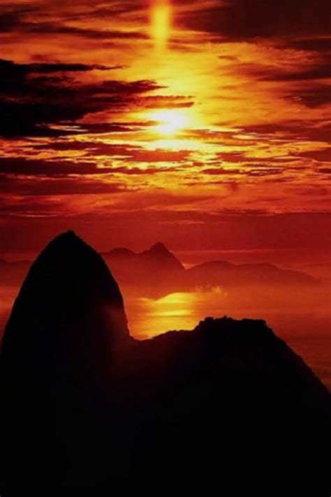 Sunset Wallpaper Iphone Mountain Mountain Peak Sunset Landscape