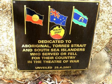 aboriginal torres strait and south sea islanders monument australia