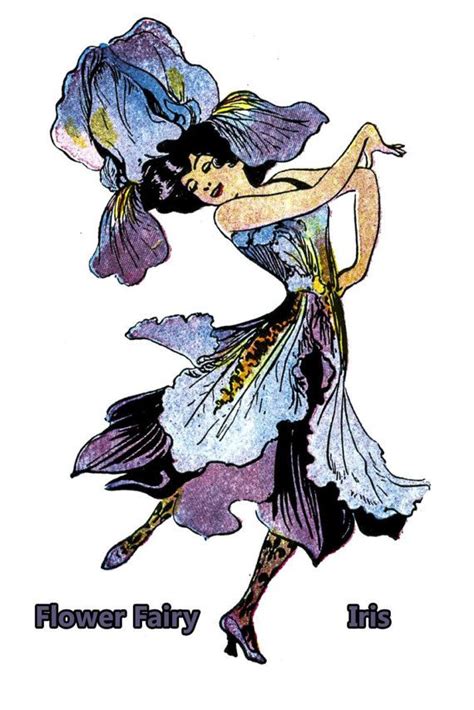 Vintage Prints Of Flower Fairies Graphics Fairy Flower Fairies