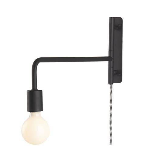 Cb2 Swing Arm Black Wall Sconce Black Wall Sconce Seattle Homes