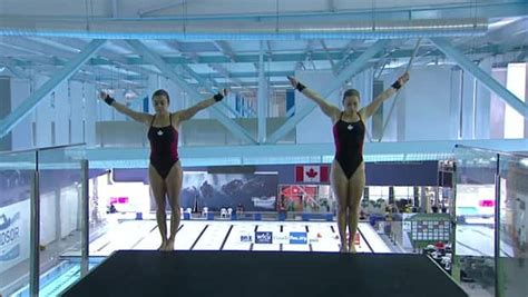 Meaghan Benfeito Roseline Filion Win Silver At World Series Diving