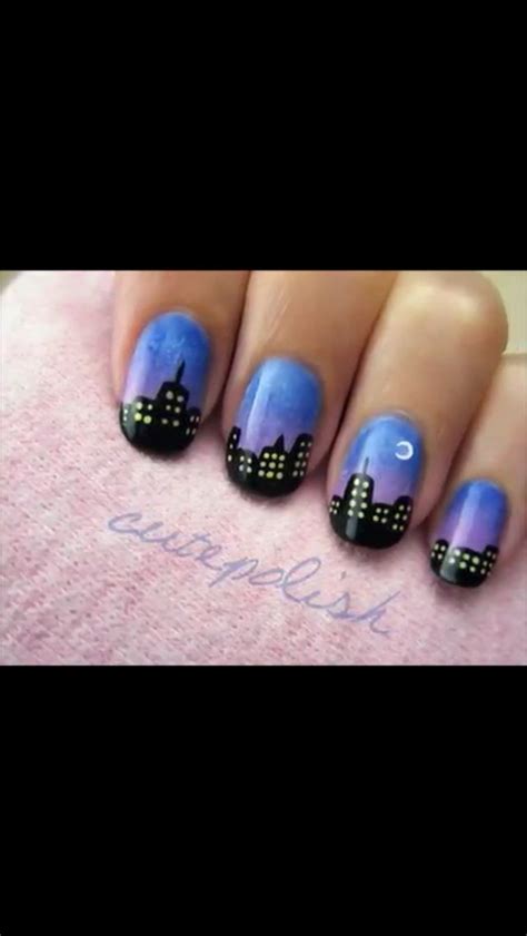 City Skyline Nails Beauty Nails Nail Art Hair And Nails