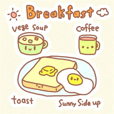 Breakfast With Toast Eggs And Coffee On A Plate Next To It Is The